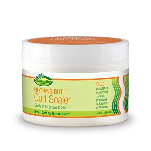 Seals in Moisture   Shine-Nothing But Curl Sealer For Extra Moisture Retention 8.8 Oz