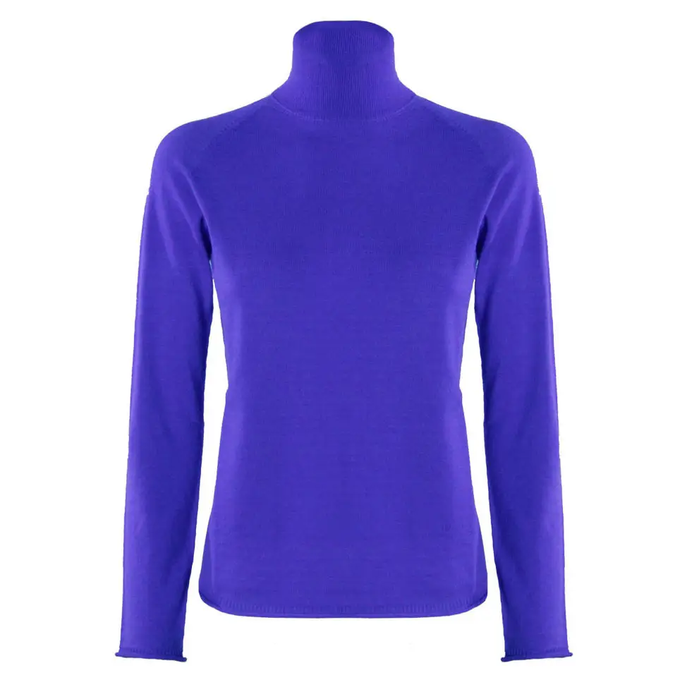 Turtleneck medium fine Purple L