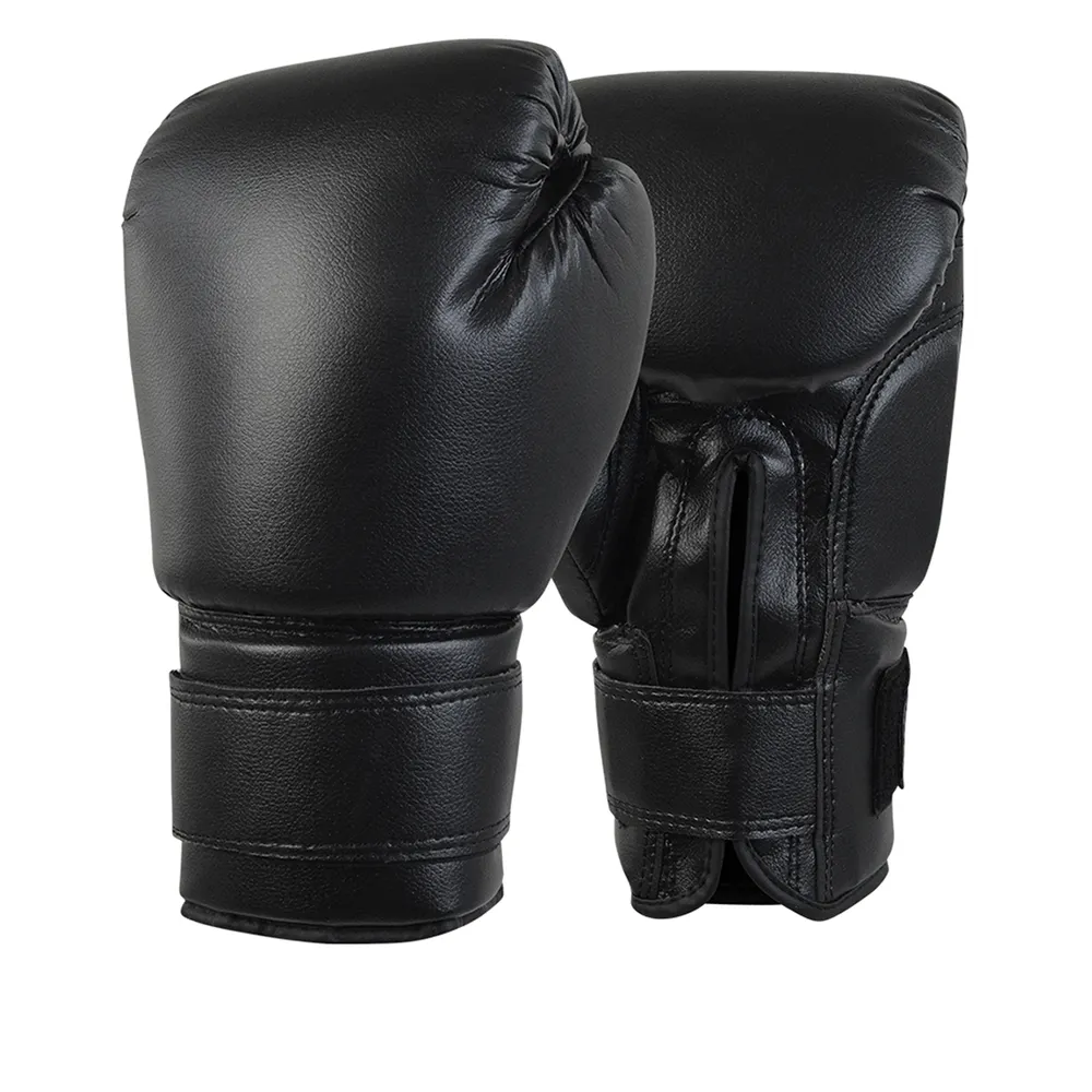 Высококачественные кожаные Профессиональные боксерские перчатки из искусственной кожи с индивидуальным логотипом 14 унций для продажи