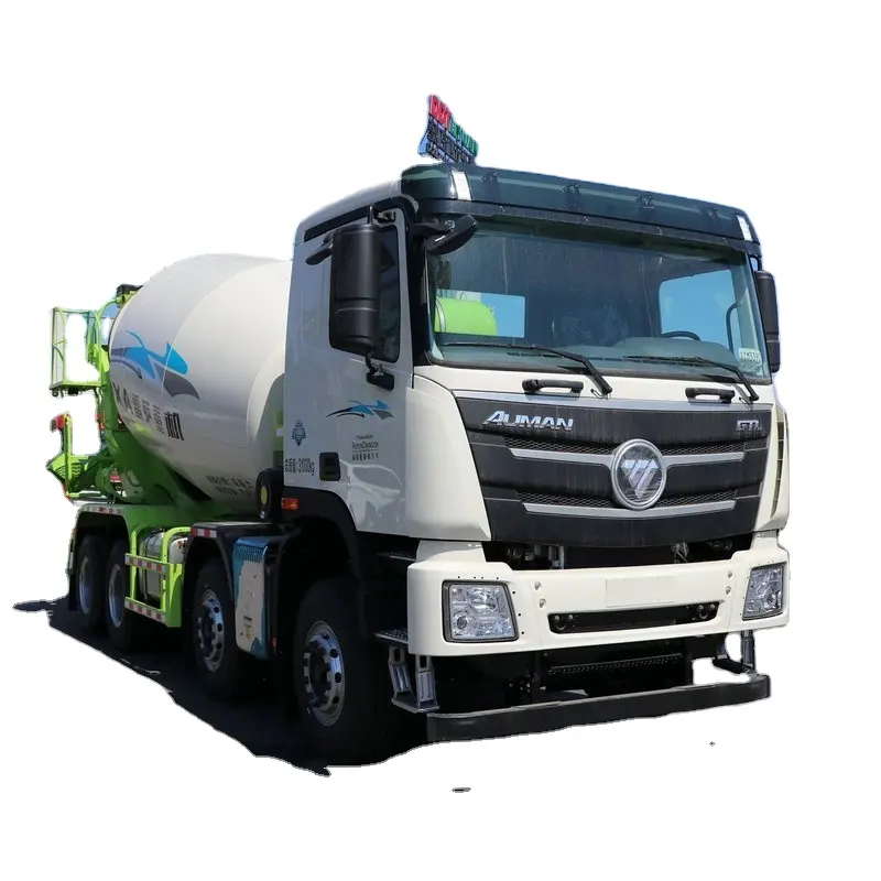 7.7 Cubic Meters 360HP 8X4 Concrete Mixer Truck for Sale Engine Gross Color Vehicle Weight Chassis Origin Type