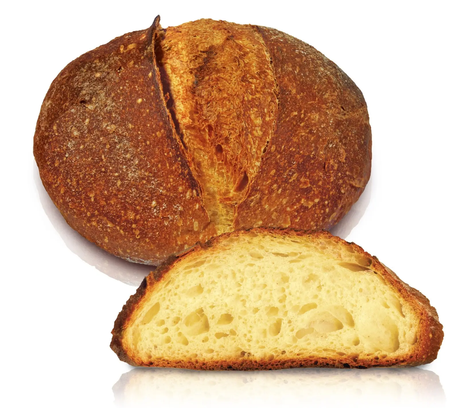 Italian Quality Gourmet Baked 453g Frozen Remilled Durum Wheat Semolina Round Bread For Supplier