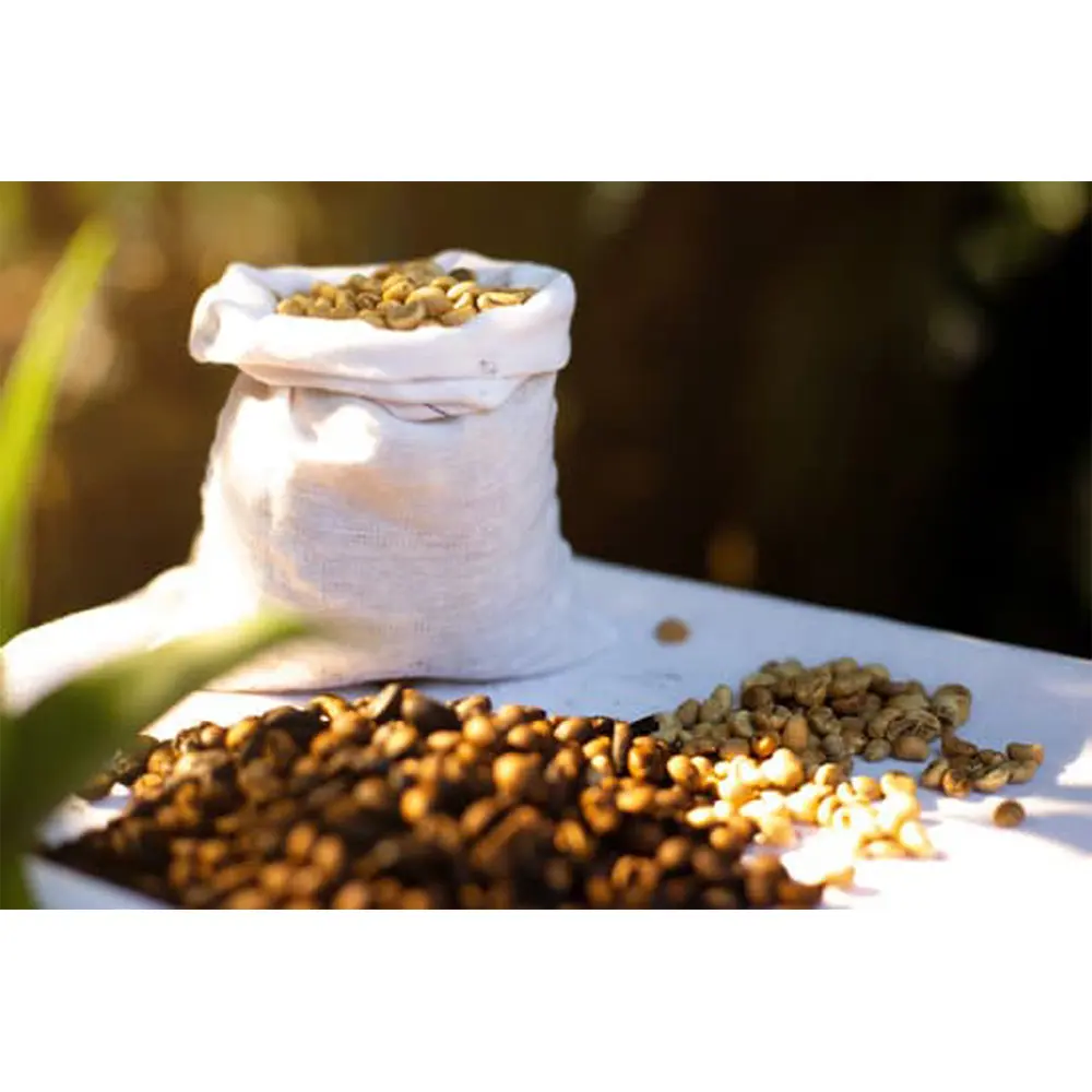 Эфиопия, Yirgacheffe Gedeb, сухие кофейные зерна, Арабика, натуральный метод