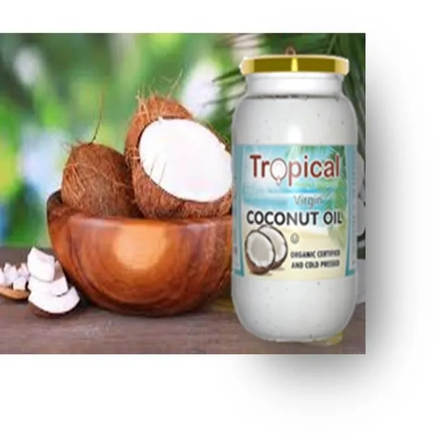 100% EXTRA PREMIUM VIRGIN COCONUT OIL obtained from organic fresh coconut used for cooking and cosmetic