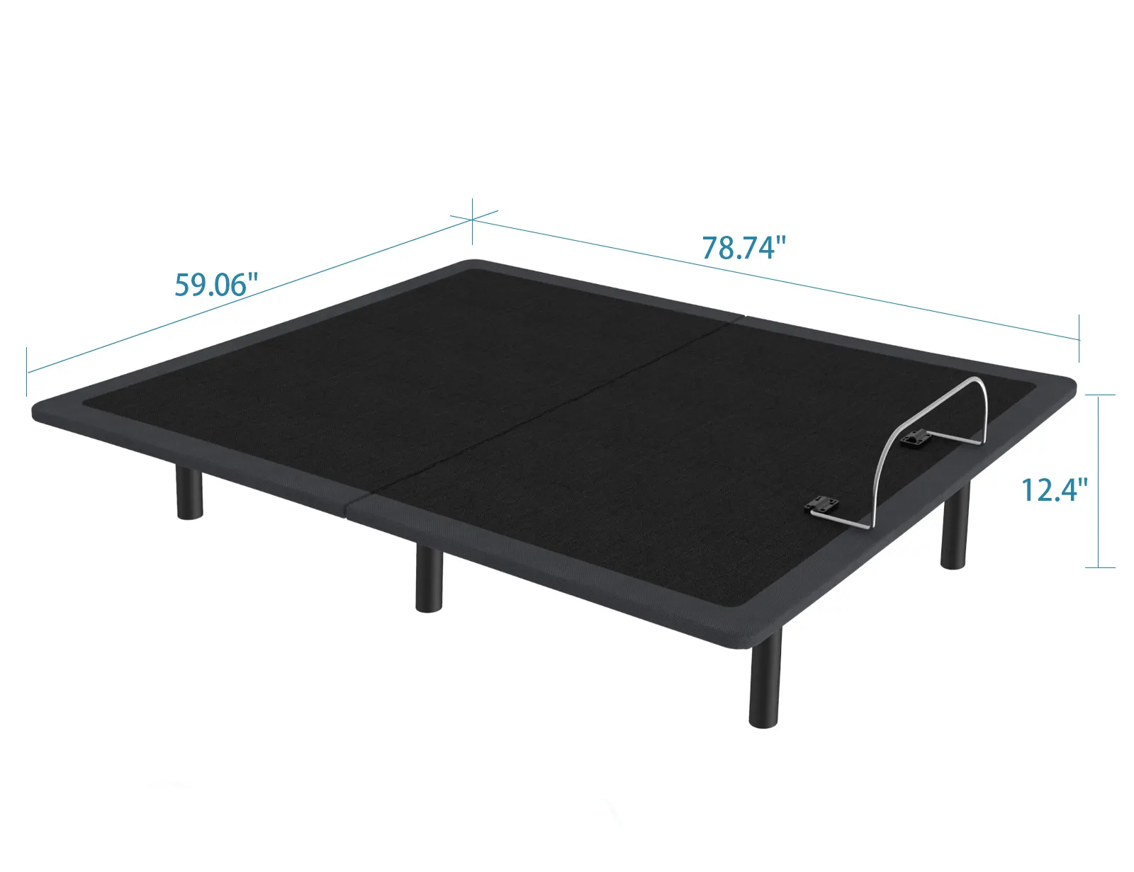 Adjustable Bed Base Frame For Bedroom Furniture Easy Assembly