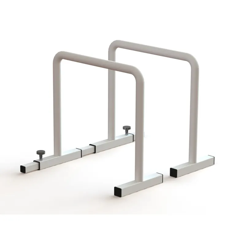 Durable floor push up dip bars adjustable width  push-ups bars