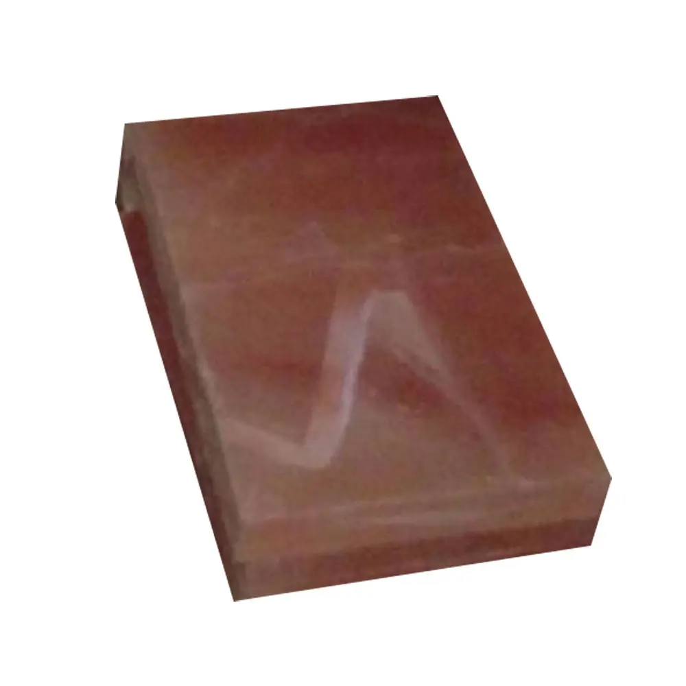 Himalayan salt tile 20cm x 20cm x 5cm-Sian Enterprises