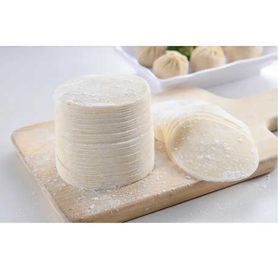 Wholesale Healthy Pasta Dumpling Wrappers 7cm Dumpling Skin