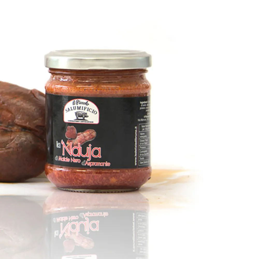 Premium quality Dried Italian Nduja Nduja of Aspromonte black pork for the table