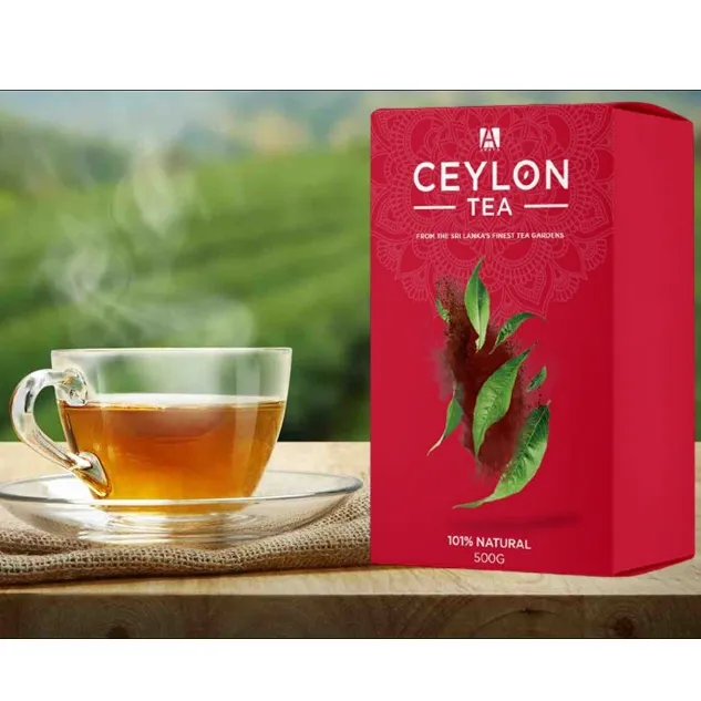 Органический Цейлонский черный чай лучшего качества, розничный и оптовый Производитель