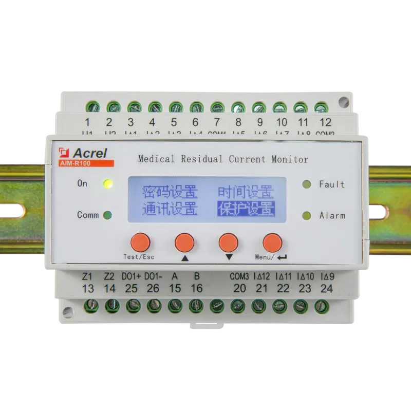 Residual Monitor for Ground Fault Location in Ungrounded System