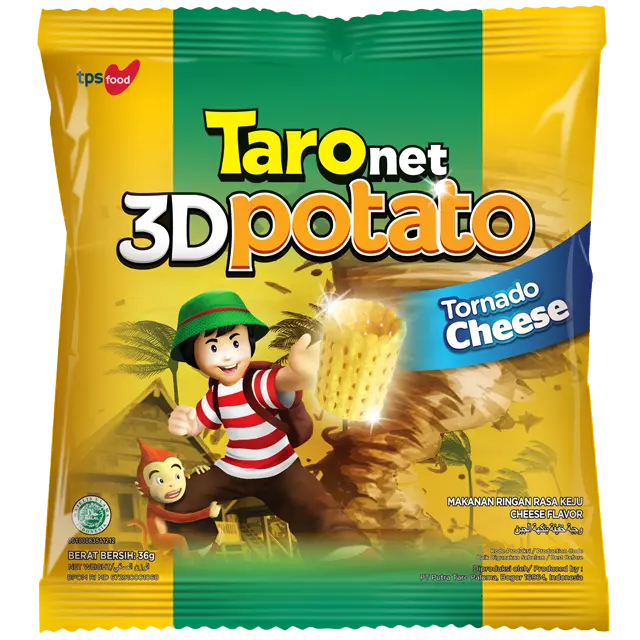 Taro 3D Tornado Cheese Средний пакет