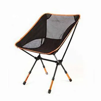 Heavy Duty Portable Aluminum Beach Chair Adjustable Height Folding Chair