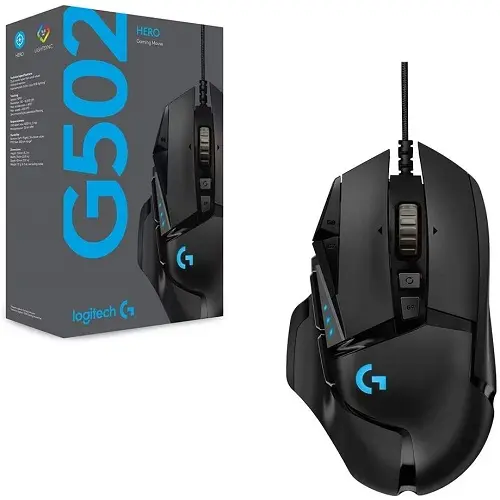 New-Stock-Logitech G502 HERO High Performance Gaming Mouse