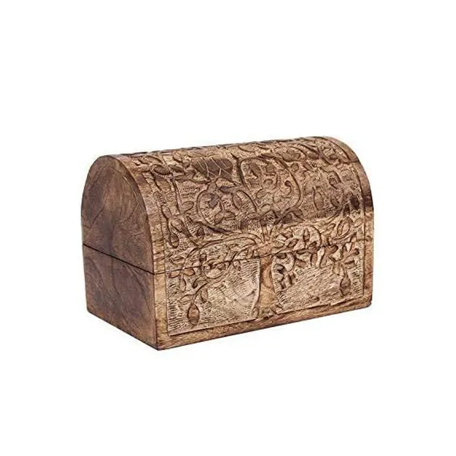 Деревянная коробка для драгоценностей ручной работы, коробка для драгоценностей новейшего дизайна, коробка для хранения в натуральном дереве, коробка для драгоценностей и безделушек