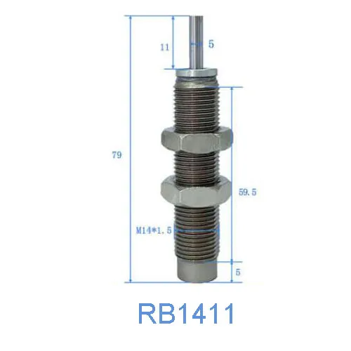 SHUYI RB1411 Pneumatic Industrial Shock Absorber replace famous brand