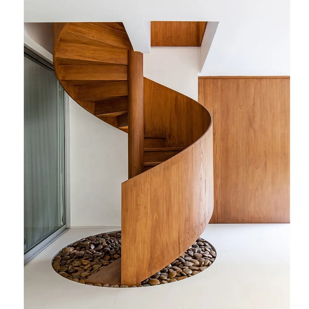 VIKO индивидуальный дизайн спиральной лестницы из массива дуба