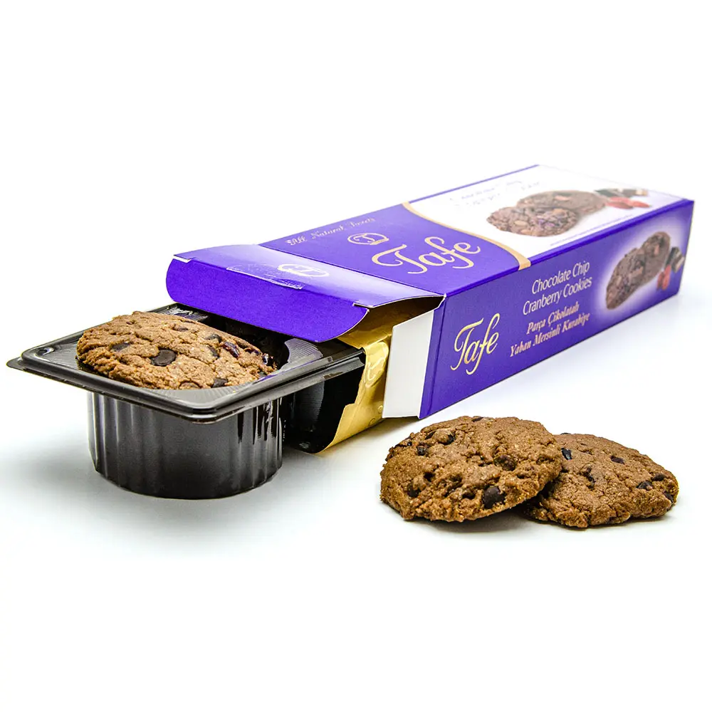 Tafe Chocolate Chips Cranberry Cookies Carton Box 140g - code 365