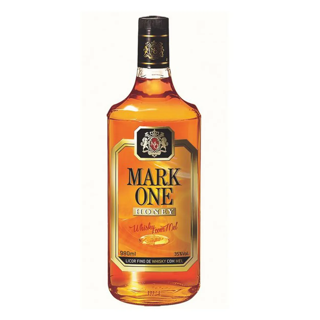 Brazilian Premium Alcoholic Beverage Blended Malt Mark One Honey Whisky 980ML