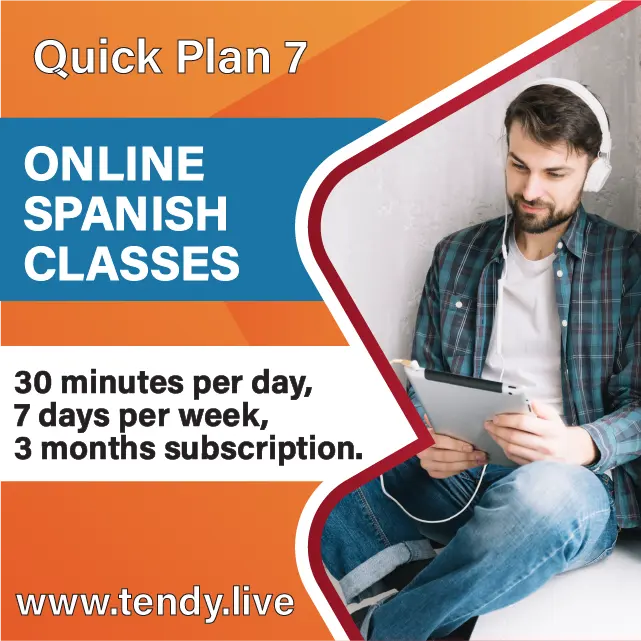 tendy.live: Online Spanish classes with native-Spanish speaking teachers, ready to teach Spanish.