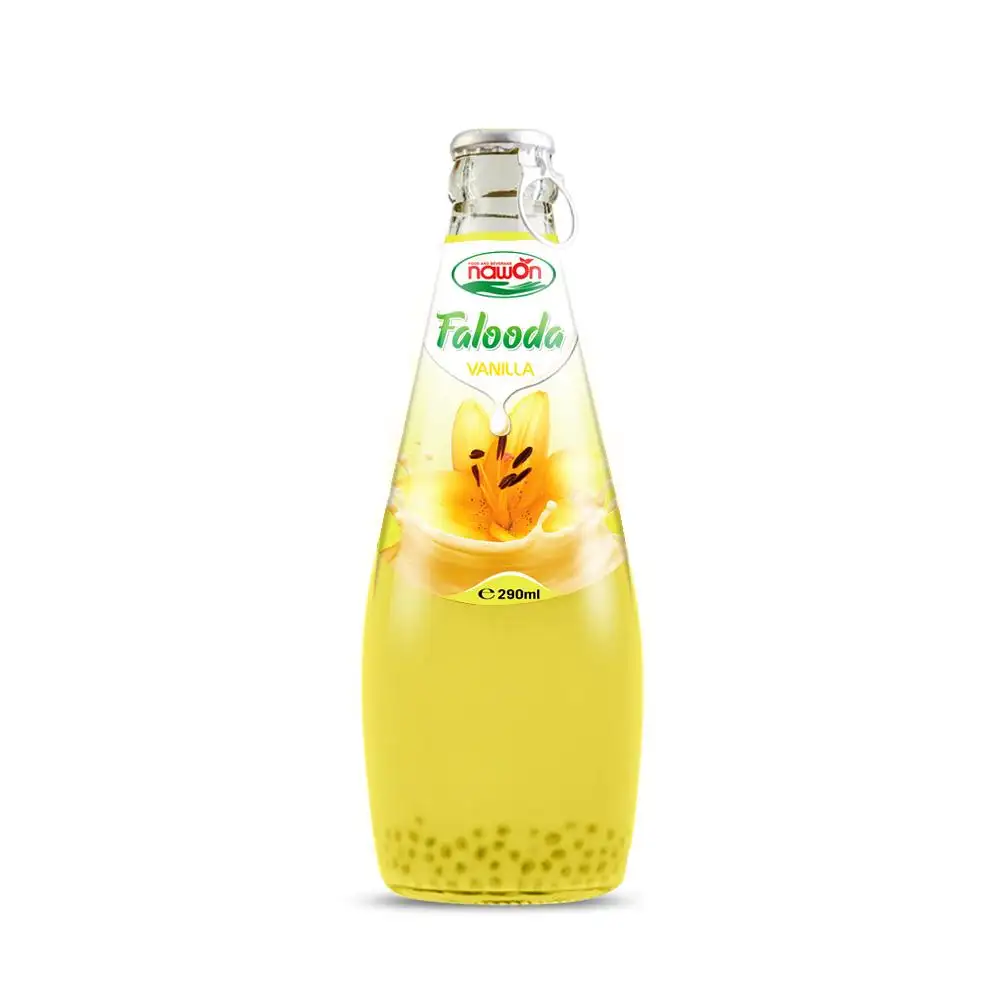 290ml NAWON Falooda Drink Vanilla Flavor OEM Provider Wholesale Price Falooda Glass Manufacturer Made in Vietnam