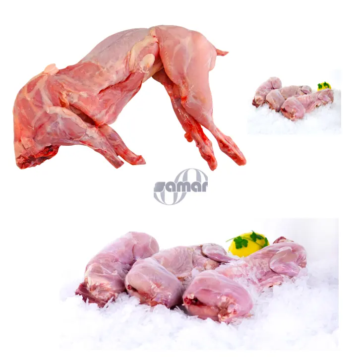 Свежее/замороженное мясо кролика x 6 шт. (24 фунта Avg.)