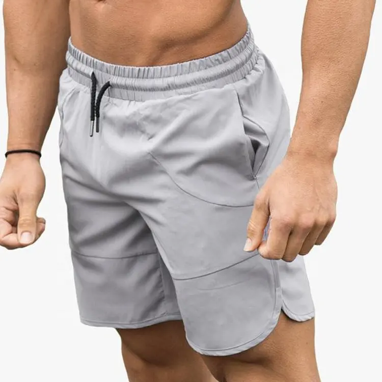 Дешевые высококачественные мужские спортивные шорты для фитнеса и бега