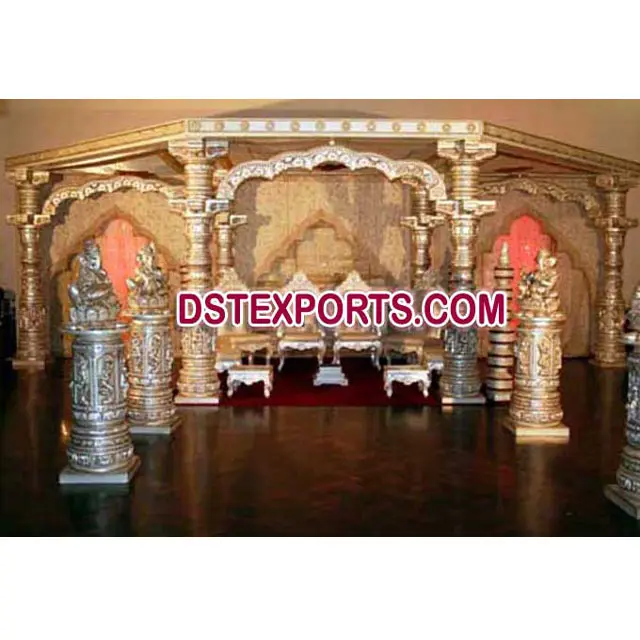 Royal Dev Wedding Mandap  Ganesha Wedding Mandap  Royal Ganesha Wedding Mandap