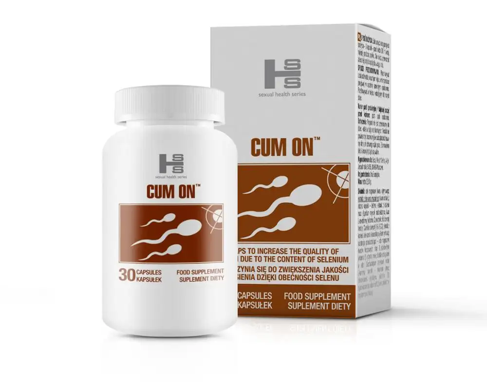CUM ON 30 capsules, natural better ejaculation supplement, 100% herbal, Male pills, Stronger Erection
