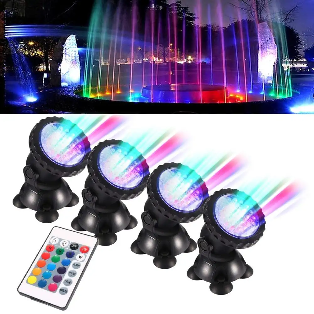 IP68 New Design RGB Aquarium Spot Light Full Spectrum Aquarium LED Light