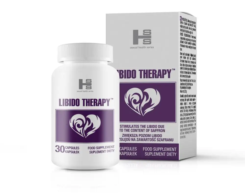 LIBIDO THERAPY 30 Pills Libido for Women Pills Aphrodisiac Enhancer Best Selling EU Made Female Libido Food Supplement