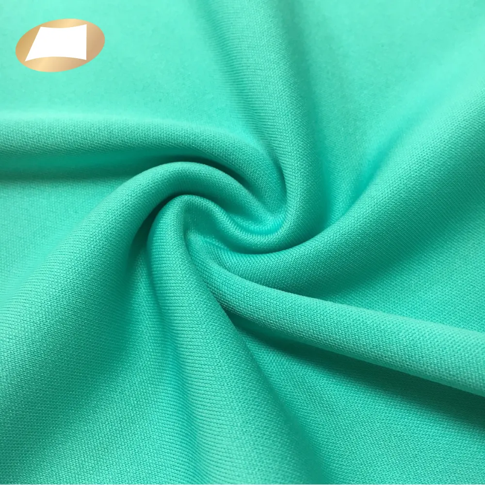 Taiwan anti uv quick dry cooling yarn 100 polyester interlock fabric for sportswear