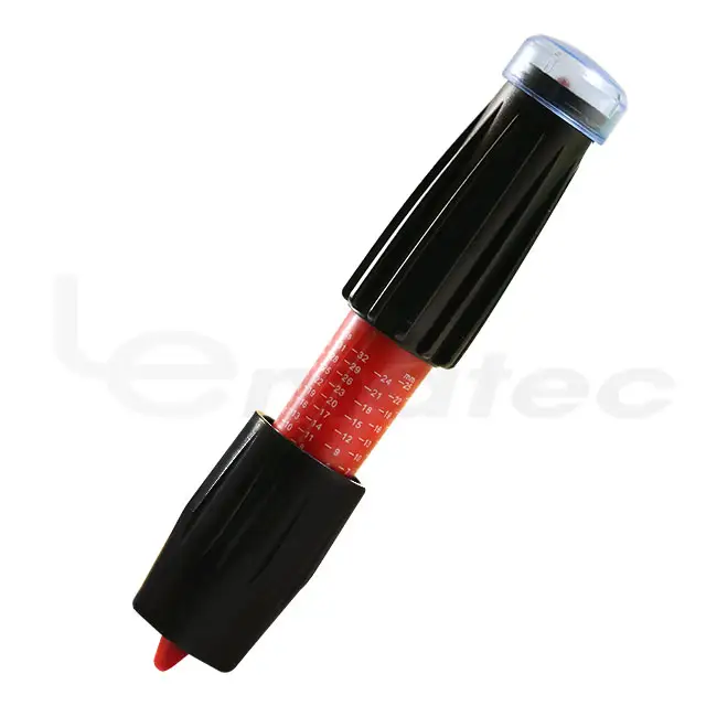 Portable Check Type Thickness With LED Professional Warning Bell Type Tire Tread Depth Gauge