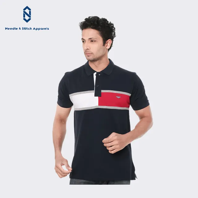 Индивидуальный цвет, новый дизайн, оптовая продажа с логотипом на заказ, производитель сухой посадки в Бангладеш, Спортивная Байкерская рубашка поло.