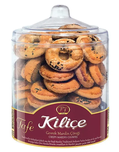 Tafe Kilice Crispy Mardin Cookies in Plastic Jar 500g - 253 code