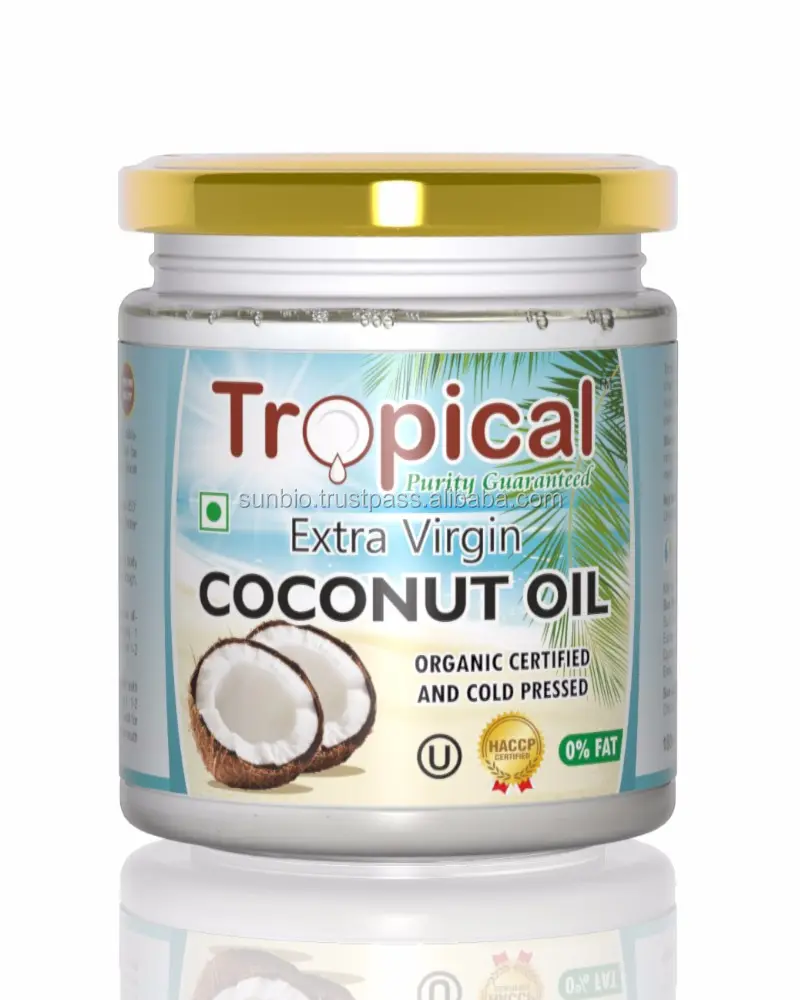 USDA NOP EXTRA VIRGIN COCONUT OIL FOR USA