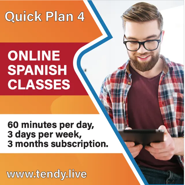 tendy.live: Online Spanish classes with native-Spanish speaking teachers, ready to teach Spanish.