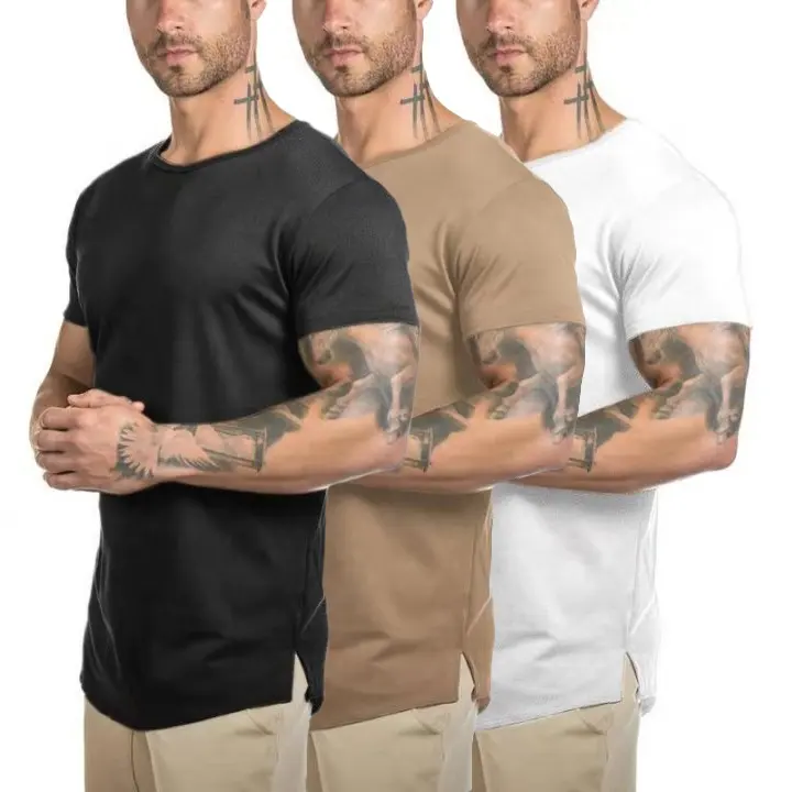 Дешевые высококачественные мужские футболки оптом 95 хлопок 5 спандекс
