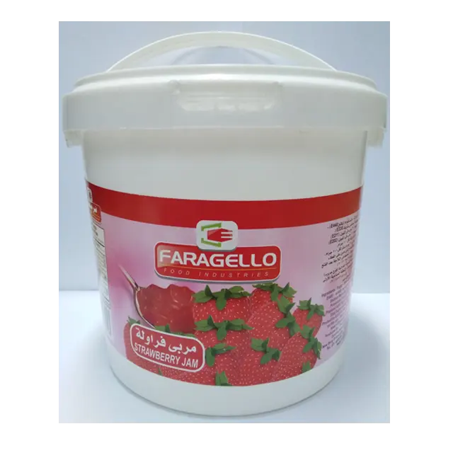 Strawberry Jam Faragello 5 kg x 4