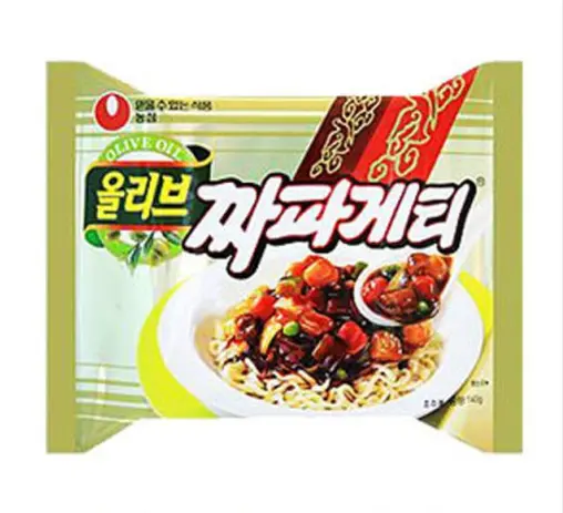 Nongshim Chapagetti Noodle with Chajang Sauce Pasta Original Korean Ramen Instant Food Made in Korea