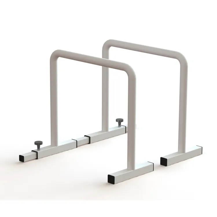 Top quality floor push-up dip bars all steel with anti-slip coating  home gym exercise equipment