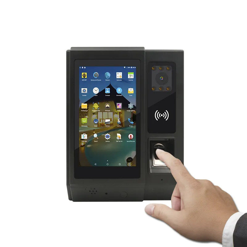 HF-A5 Android 3G WiFi Free SDK Wireless Biometric Fingerprint Time and Attendance with Built-in Battery