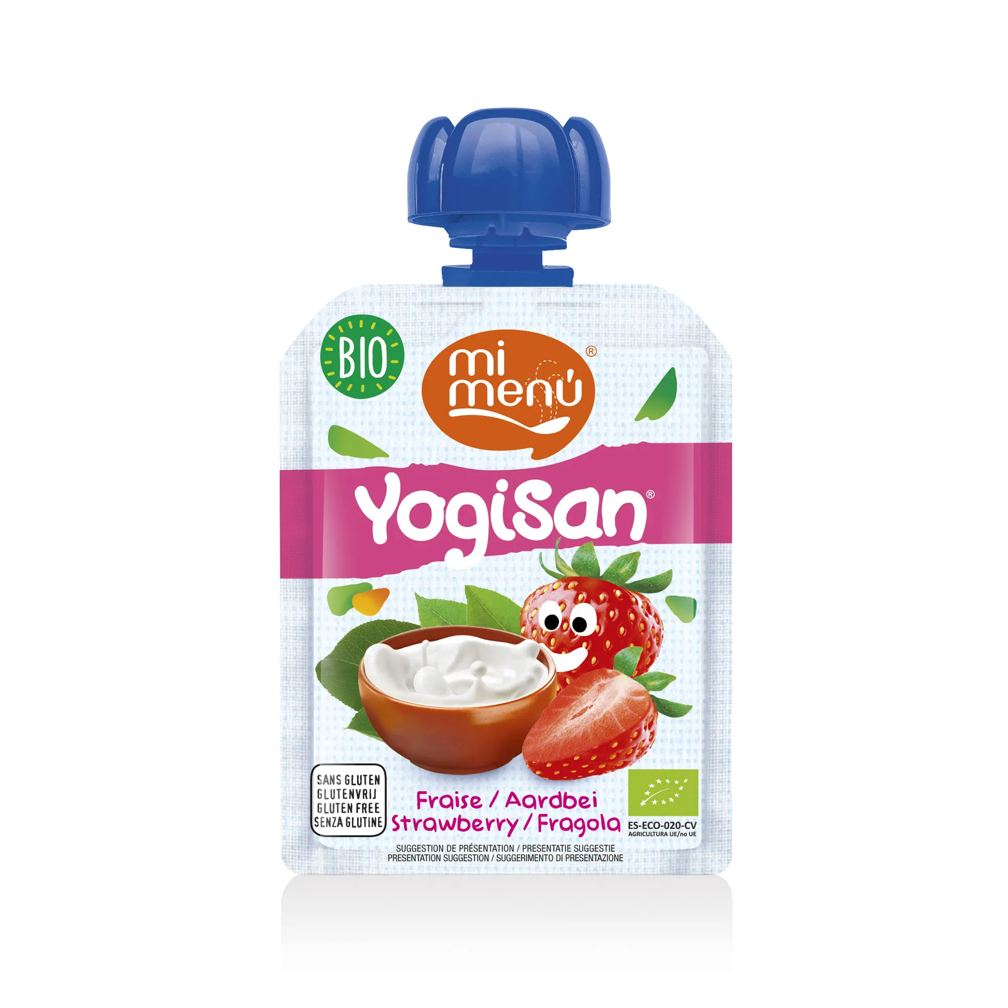 Чехол Yogisan strawberry Bio - Mi menu