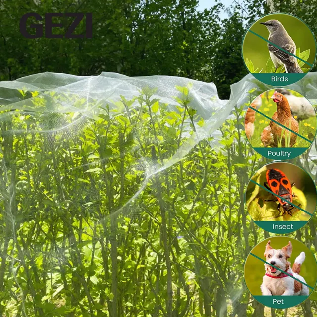 Garden insect protection nets  plant covers Suitable for fruit  flowers  crops  greenhouse barriers