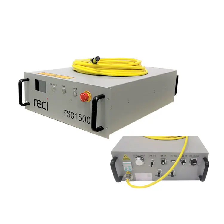 Reci 1000W 1500W Fiber Laser Source FSL Series Can Substitute for IPG Fiber Laser Source For Laser Cutter