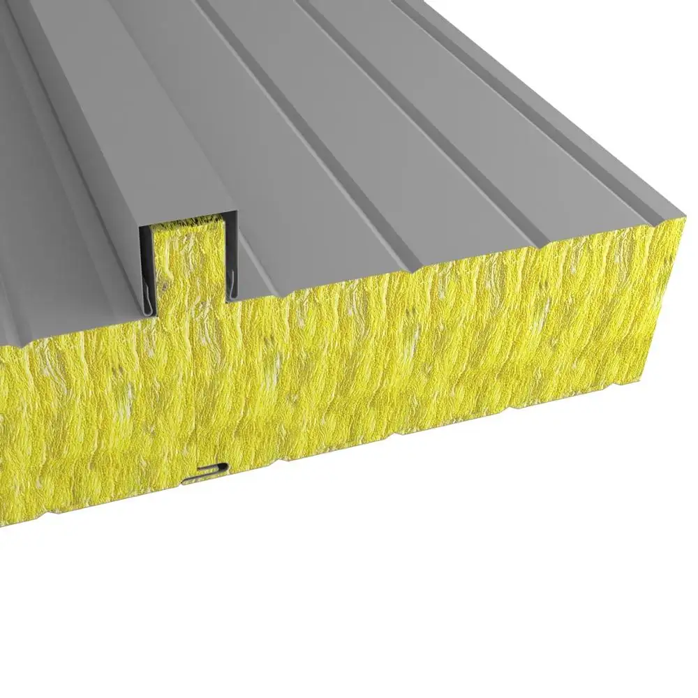 Цветная стальная Изолированная сэндвич-панель EPS/rock wool для крыши и стен