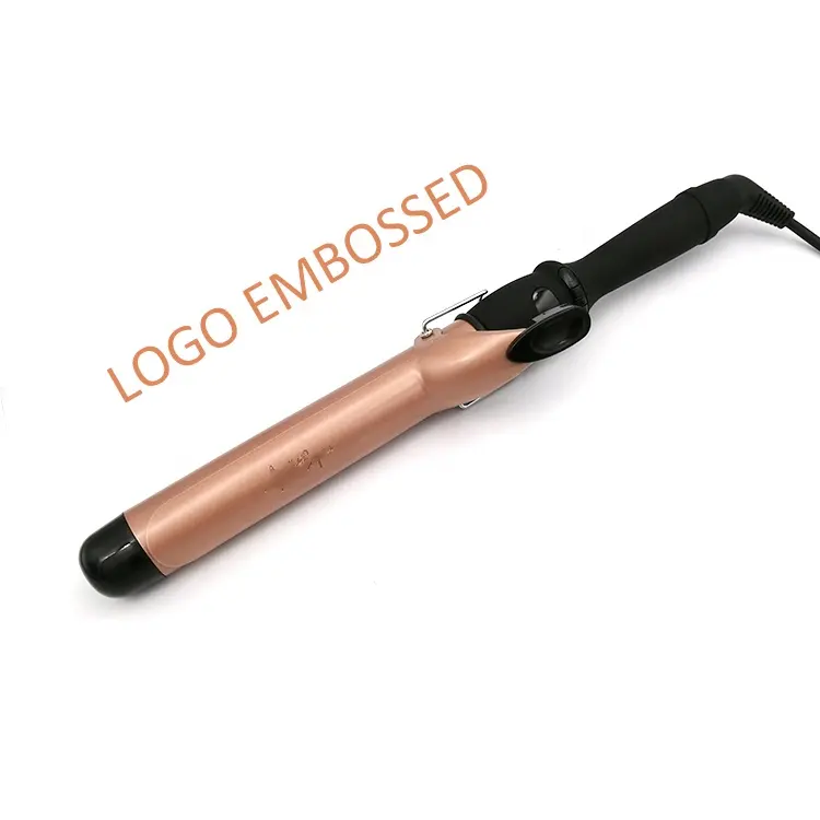 Hot Selling Hair Tools Professional Hair Curler Wholesale Custom Logo Electric LCD Rotating Curling Iron