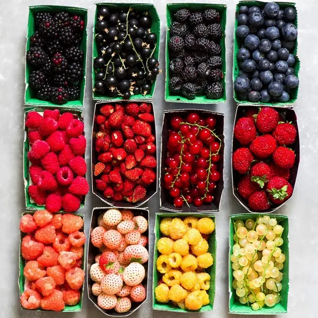 Замороженные смешанные Ягоды IQF, фрукты, клубника, малина, Blackberry, черника