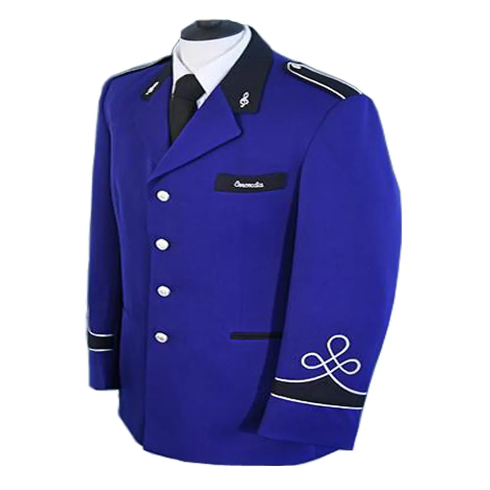 Высококачественное ярко-синее пальто с походной лентой и шнурком ручной работы, доступно по низкой цене, куртка-туника на заказ