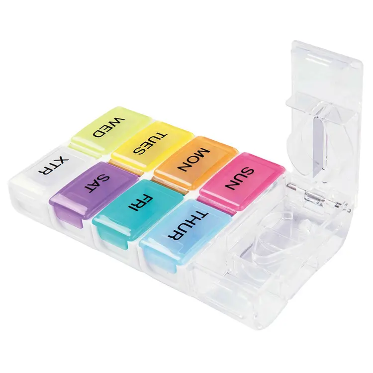 Detachable Pill Cutter   Pill Organizer Box