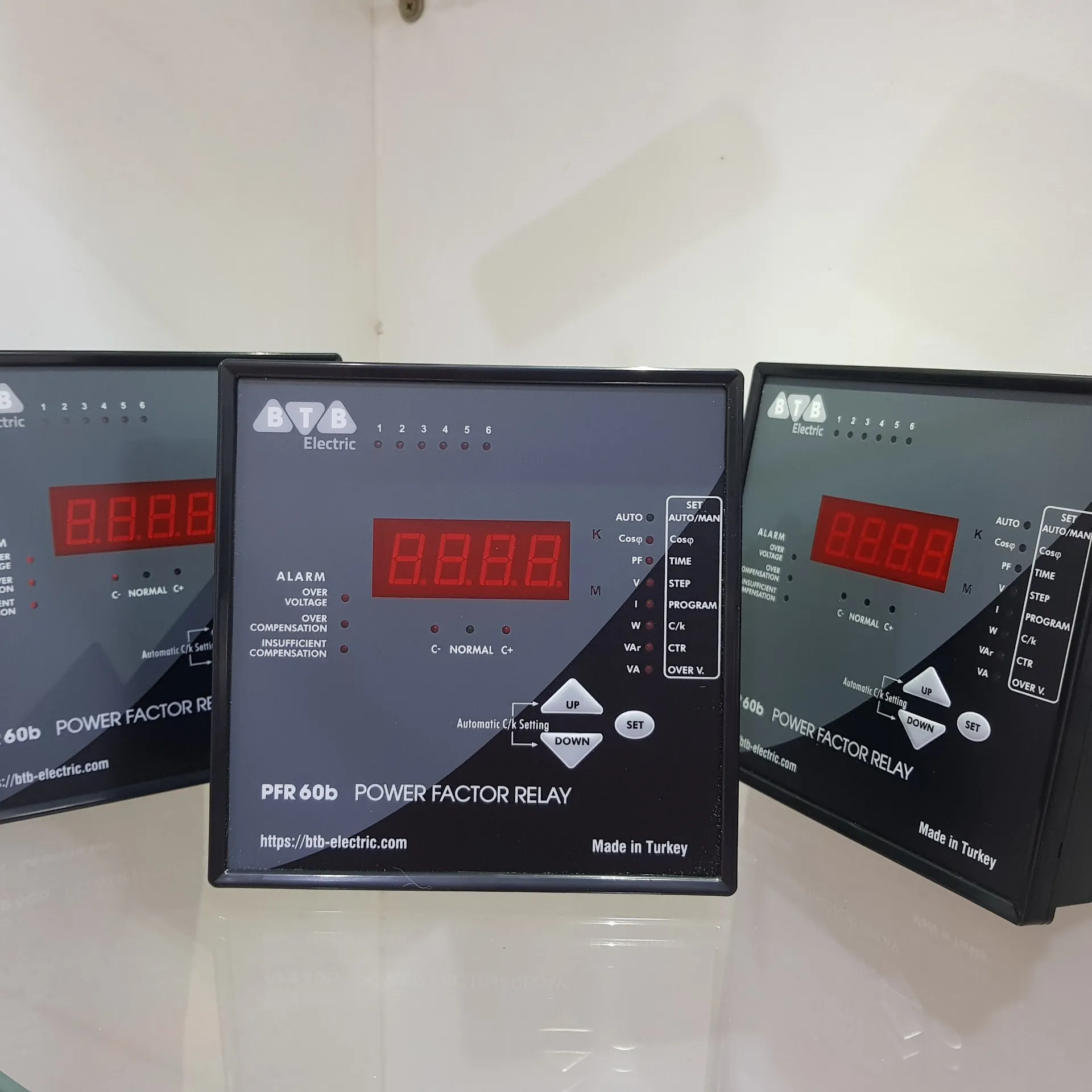High quality Power Factor Controller 12 Steps 144X144 Made in Turkey